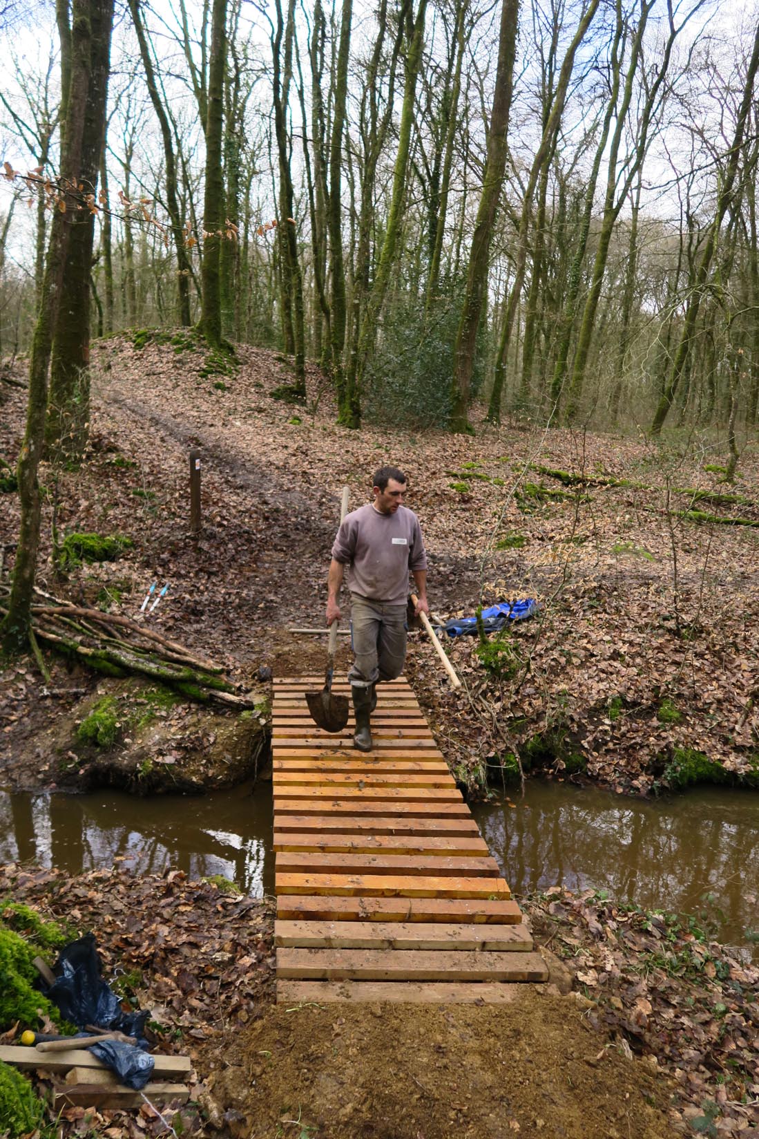 2018-03-10 Fabrication passerelle forêt Rennes-11