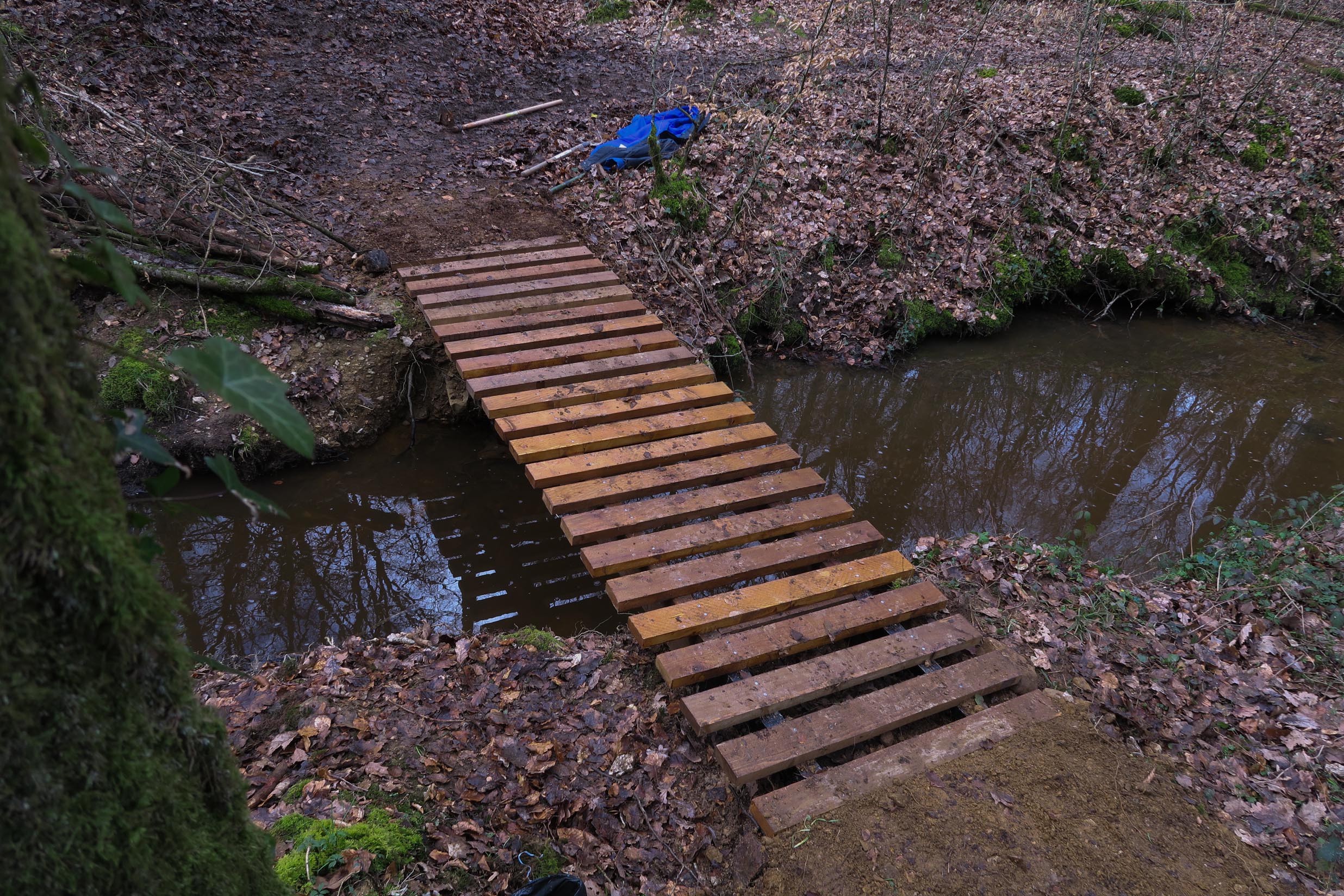 2018-03-10 Fabrication passerelle forêt Rennes-16