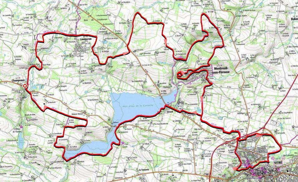 Champaux vitre 41km 1