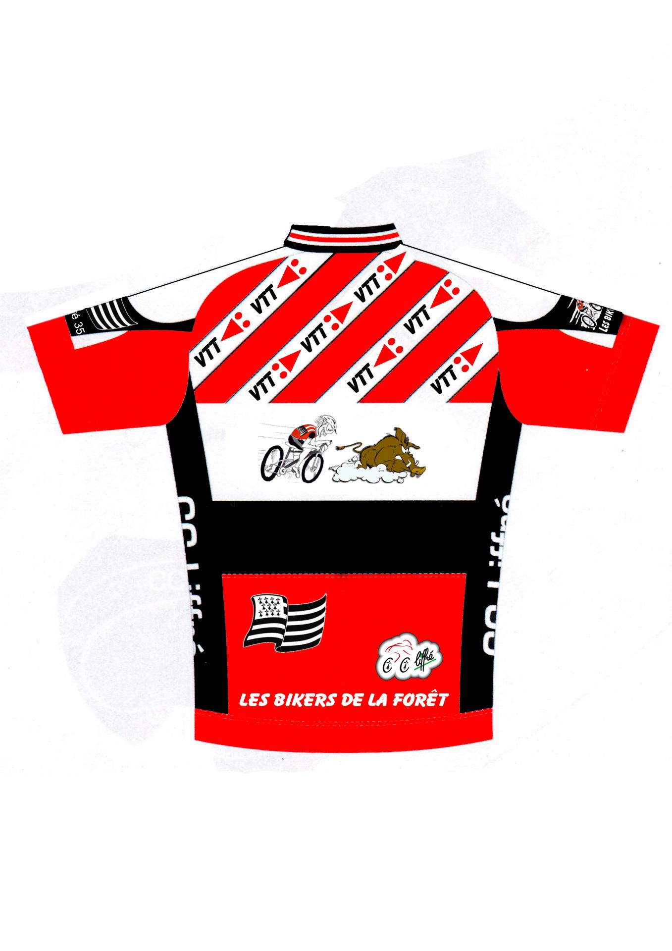 Maillot bikers dos 2017