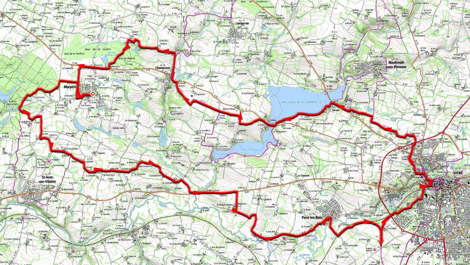 Marpire vitre 38km 1